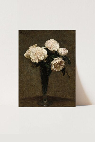 HOME DEKORİSTA Vintage Çiçek Poster, Galeri Duvarı, Sanatsal Baskı