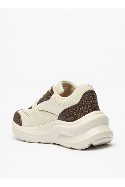 Flora Bella by Shoexpress Flora Bella Panelled Sneakers with Lace-Up Closure