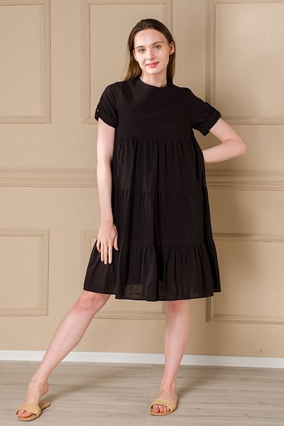 PASTELASTORE Women's Summer Cotton Short Dress 1108
