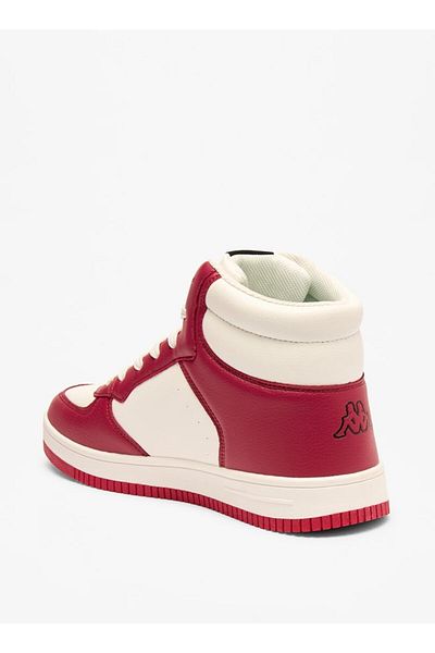 Kappa Women's Panelled High Top Sneakers with Lace-Up Closure