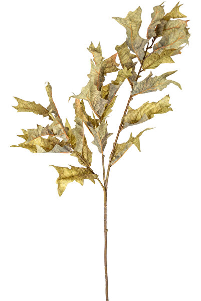 Herdekora Yapay Bitki Çınar Dalı Gerçek Dokulu Yeşil 90 Cm.