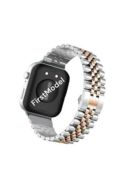 FirstModel Huawei Watch Fit 3,4,5 Pro Uyumlu Pim Çeviricili Rolex Stil Paslan...