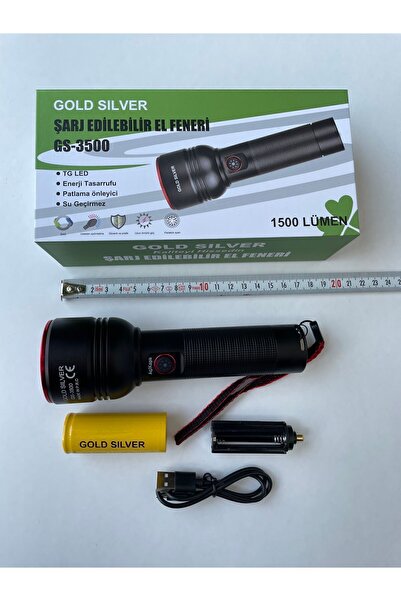 GoldSilver Gold Silver GS-3500 En Yeni Model El Feneri