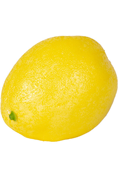 Herdekora Lămâie Artificială Galbenă 9,5x7x6 Cm.