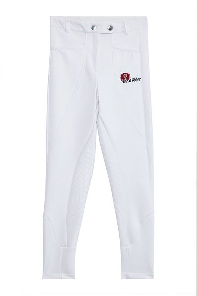 PEUR RIDER SHOP White Color Girl's Riding Pants