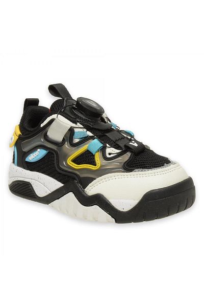 Vicco 346.P24K326 Botine Modo Pantofi Phylon alb-negru pentru fete