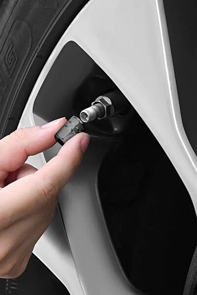 KDOT Aluminyum Sibop Kapağı Dörtlü Set Titanyum Gri 4 Adet