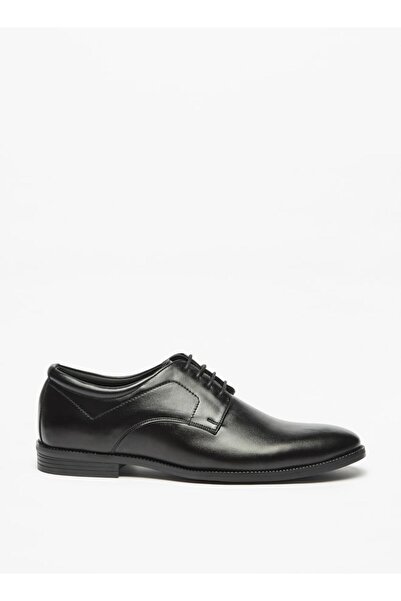 LBL by Shoexpress Solid Lace-Up Derby Shoes