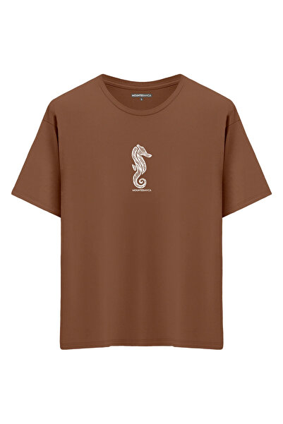 Mounte Bianca Unisex morski konjić - Oversize kroj T-shirt