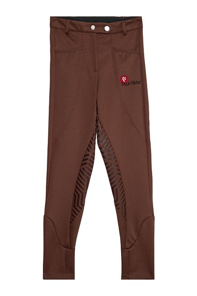 PEUR RIDER SHOP Brown Color Girl's Riding Trousers