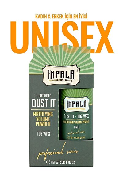 IMPALA Pudra Wax Saç Şekillendirici Toz Wax Normal Tutuş 20gr