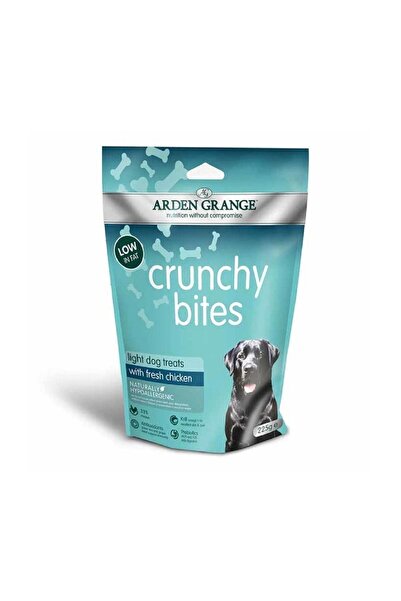 Arden Grange كرانشي بايتس - وجبة خفيفة للكلاب مع دجاج طازج قليل الدسم، 225 جرام