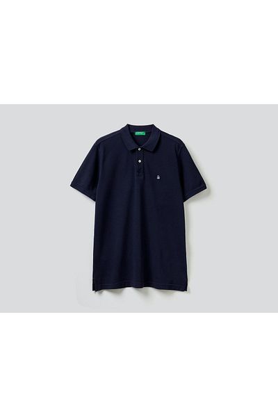 United Colors of Benetton Μπλουζάκι πόλο με κοντό μανίκι Benetton Regular Fit