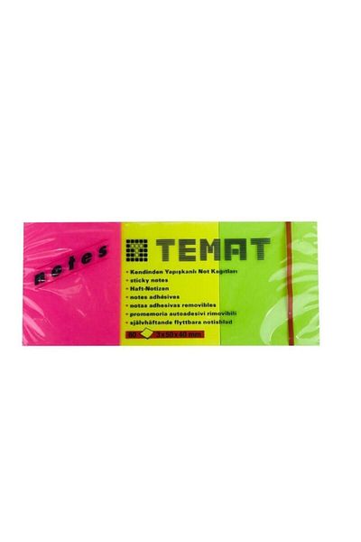 Temat 3x50x40 3 Color Postit