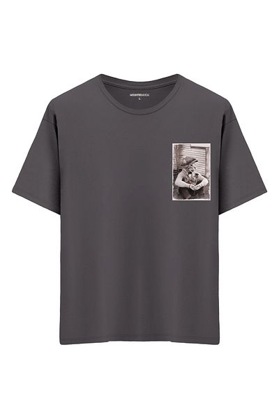 Mounte Bianca Μπλουζάκι Unisex Signor Crusty - Oversize