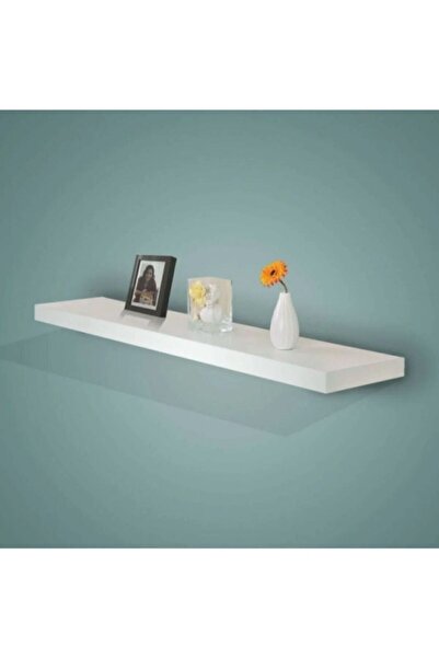 AGT Duvar Rafı 90x15 36mm Uçan Raf Gizli Bağlantılı Duvar Rafi