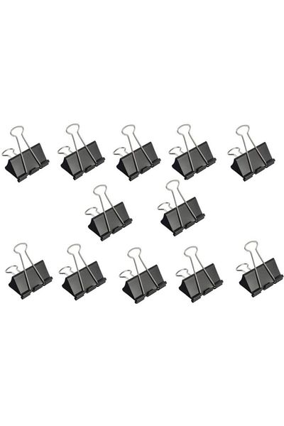 Linea Binder Clips 19 mm 12 pcs