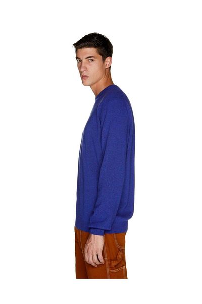 United Colors of Benetton Мъжки пуловер с кръгло деколте от мериносова вълна - 311931002U1G34
