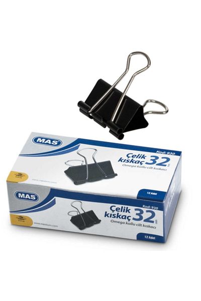 Mas Steel Clamp 32 mm 12 Pieces 930