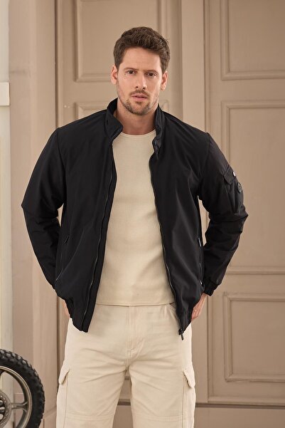 Danger Black Men's Waterproof Jacket Coat