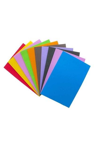 Kika Eva A4 Size 10 Pieces 10 Separate Colors