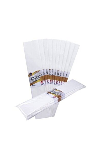 Bafix Krepon Kağıdı Beyaz 80972 10 Lu (1 Paket 10 Adet)