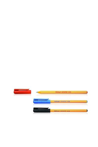 Pensan Office Pen 1010 Ballpoint Pen Blue 60pcs 1 mm