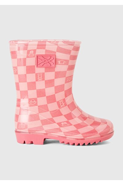 United Colors of Benetton Pink Rainy Boy's Boots
