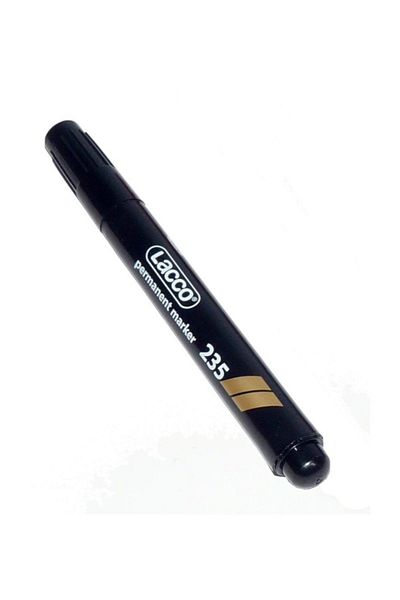 Lacco 235 Model Permanent Marker - Cut Tip Marker Pen