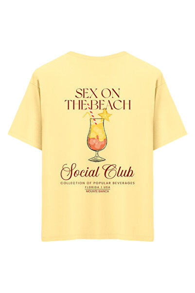 Mounte Bianca Unisex Sex On The Beach - Oversize T-shirt