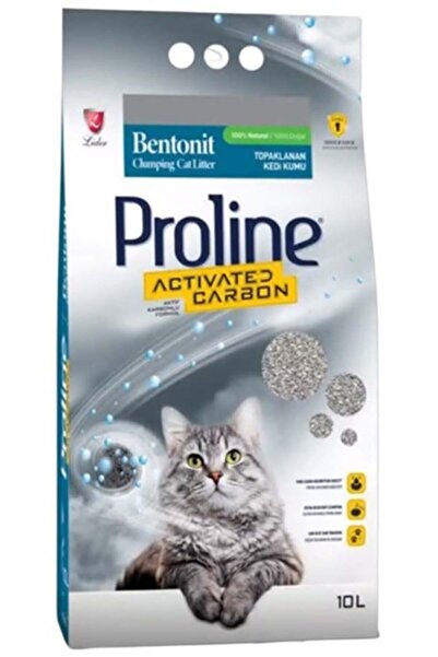 Proline Proline Bentonit Aktif Karbonlu Kedi Kumu 10 Lt - 8698995031202