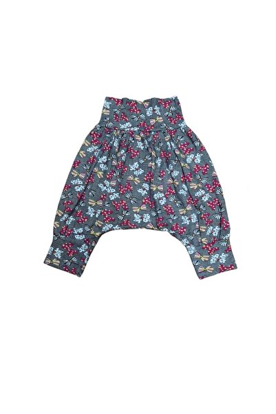 ERKİLET Çocuk Köy Şalvarı - Tam Pamuk Yumuşak Empire