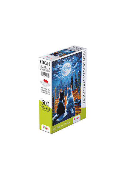 Enjoy BToys İki Kedi - 500 Parça