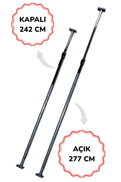 Güler YÜK TUTUCU ŞTANGA (ÇELİK) 242 - 277 CM