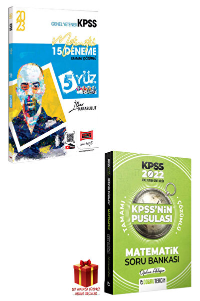 Yargı Yayınları Yargı KPSS Matematik Deneme Sınavı+Doğru Tercih Matematik Sor...