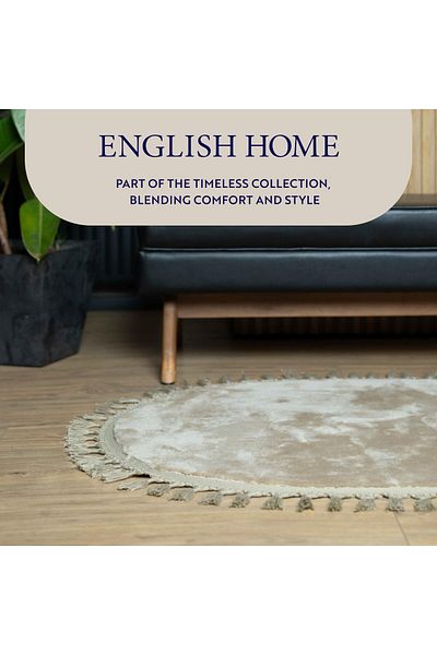 English Home Weicher, moderner Teppich, waschbarer Innenteppich für Wohnzimmer, Schlafzimmer und Esszimmer