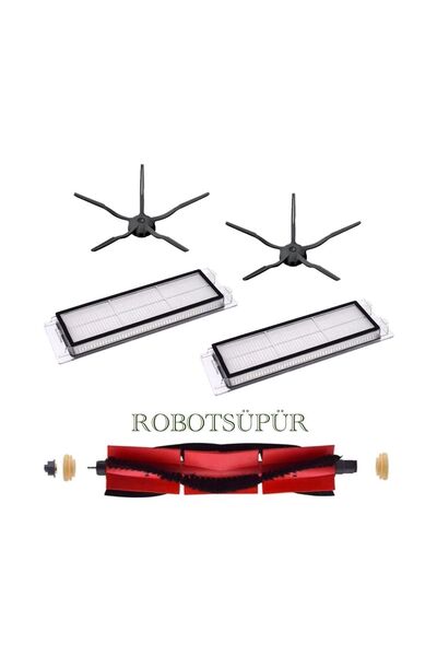 Roboclinic Aspirator robot Roborock S6 negru - Set de 5 piese de schimb