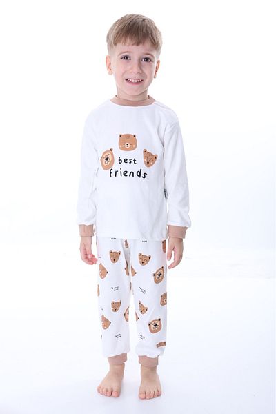 aden kids Girl's and Boy's Cartoon Printed Baby and Children's Pajamas Set