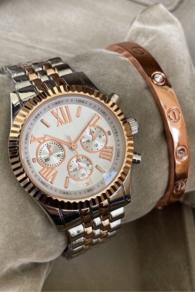 Leerybee Premium Wristwatch with Unisex Cariter Bracelet Gift Suitable for Everyone