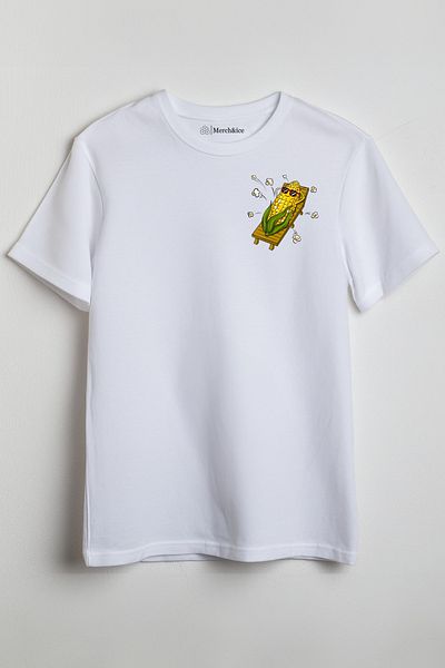 SM Satranç Medya Μπλουζάκι Unisex Corn Printed
