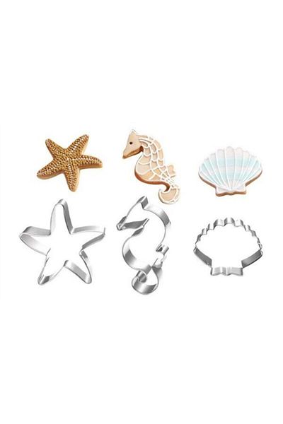 Nar kalıp Narkalıp Sea Creatures Cookie Mold Set of 3