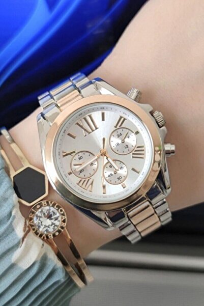 Leerybee Premium Women's Steel Wristwatch (Wristband Visual Purpose)