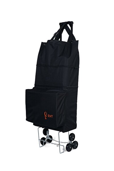 ENT CANTA Vadi Model Sessiz 6 Teker Merdiven Çıkan Katlanır Teleskobik Kol Se...