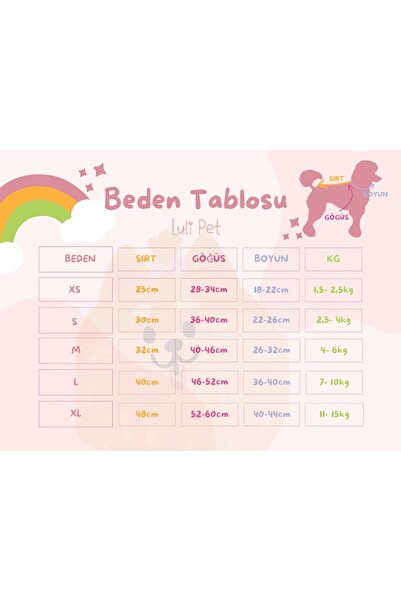 Luli Pet Bubblegum Kedi Köpek Sweatshirt