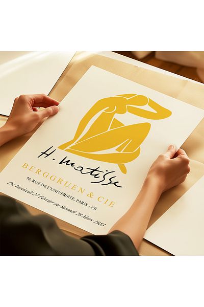ARTHOUSECOLLECTIVE Poster Matisse - Poster fără încadrare în dimensiuni de pictură