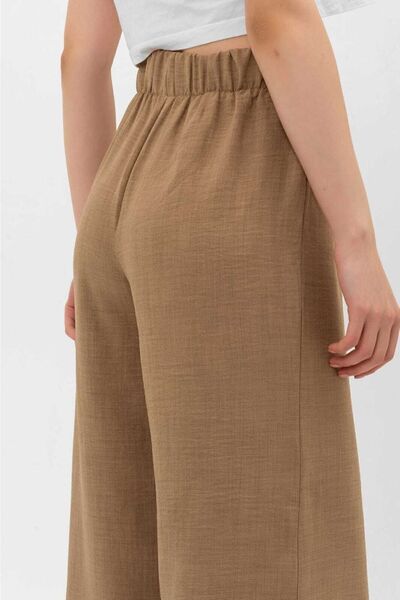 ESRA NAS Wide Leg Linen Trousers
