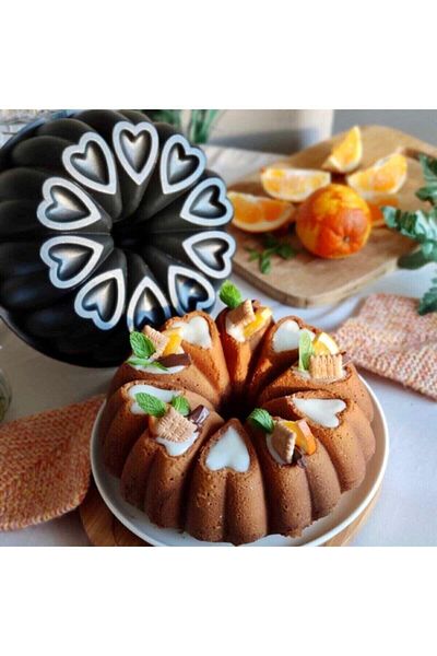 İBOKAN Amboss Amethyst Model Cake Mold 7708