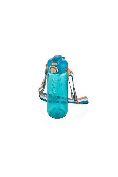 DILLER Green Water Bottle - with Straw, 780 ml