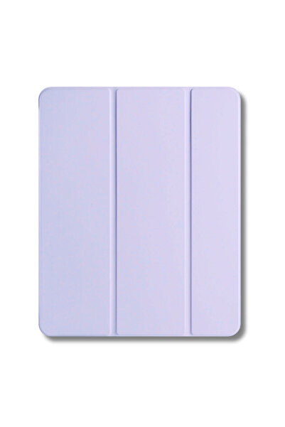 Fuchsia iPad Air 13 inç M2 Çipli 2024 Uyumlu Akıllı Smart Cover Tablet Kılıfı A2898/A2899/A2900