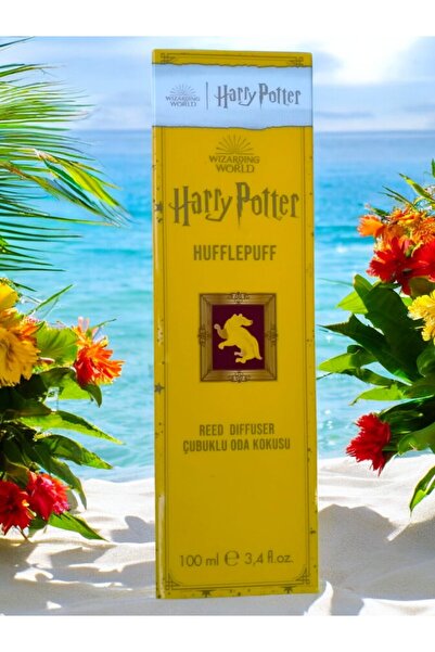 Harry Potter Hufflepuff Bambu Çubuklu Lisanslı Oda Kokusu 100 ML